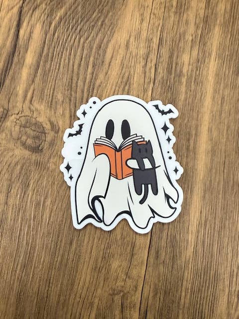 Briar layne - Wholesale Decorative Tabletop Object - Halloween Ghost Bookish Shelf Sitter Decor 2