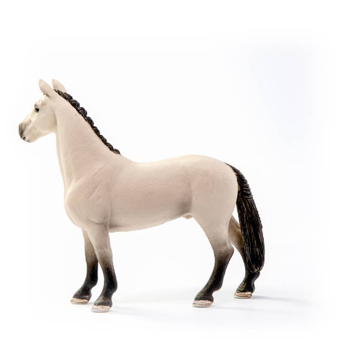 Schleich - Wholesale Figurine Toy - Kids - Hannoverian Gelding, Red Dun Horse Toy Figurine2