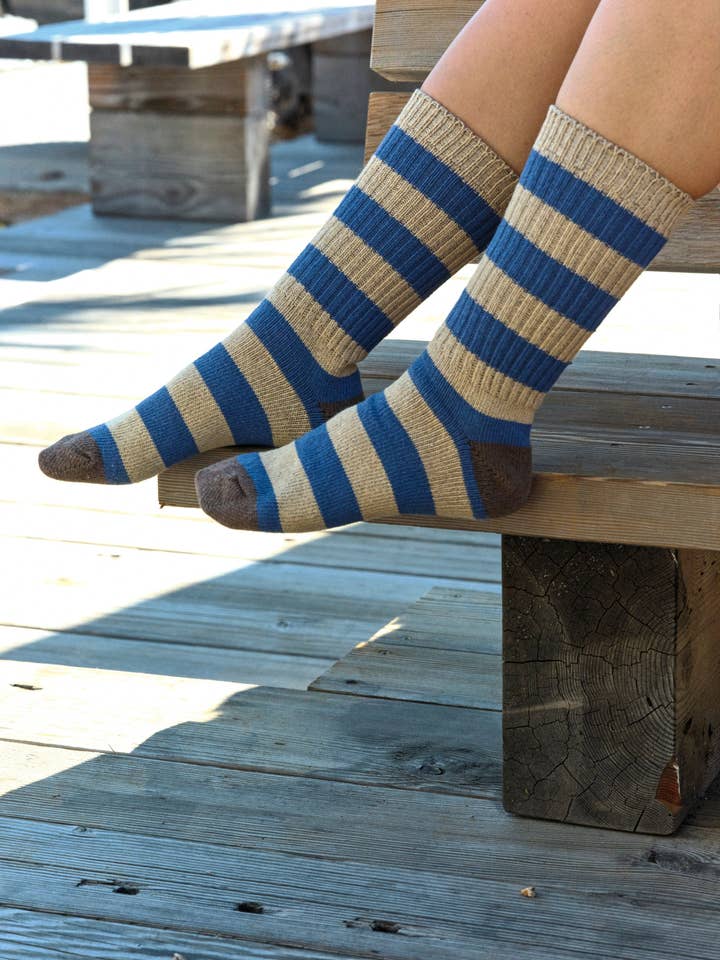 Stripe Utility Sock for wholesale on Faire1