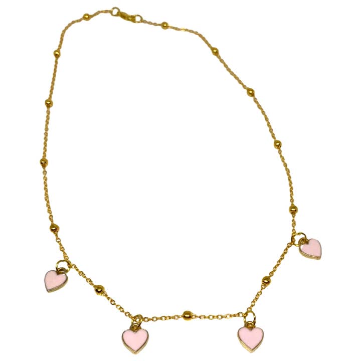 Heart Charm Necklace for wholesale by Anthologie, Co.