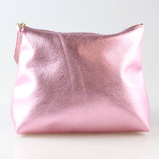 Zina Kao Exclusives - Wholesale Makeup/Cosmetic Bag - The Metallic Makeup Clutch: 3 sizes! (Stewart/Martin/Loren)