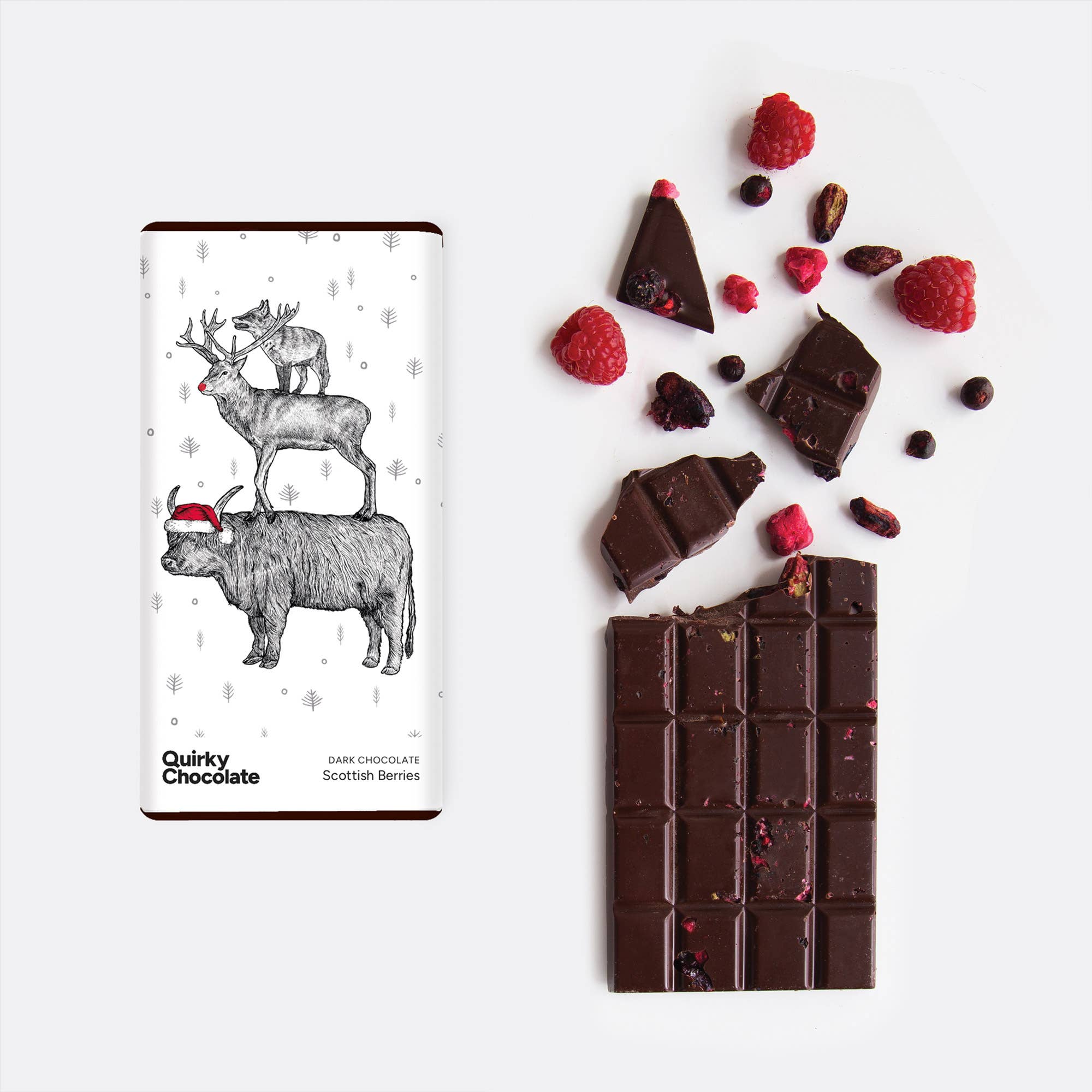 Quirky Chocolate – wholesale Chocolate bar – Collaboration Bars  - Michelle Goring - 100g0