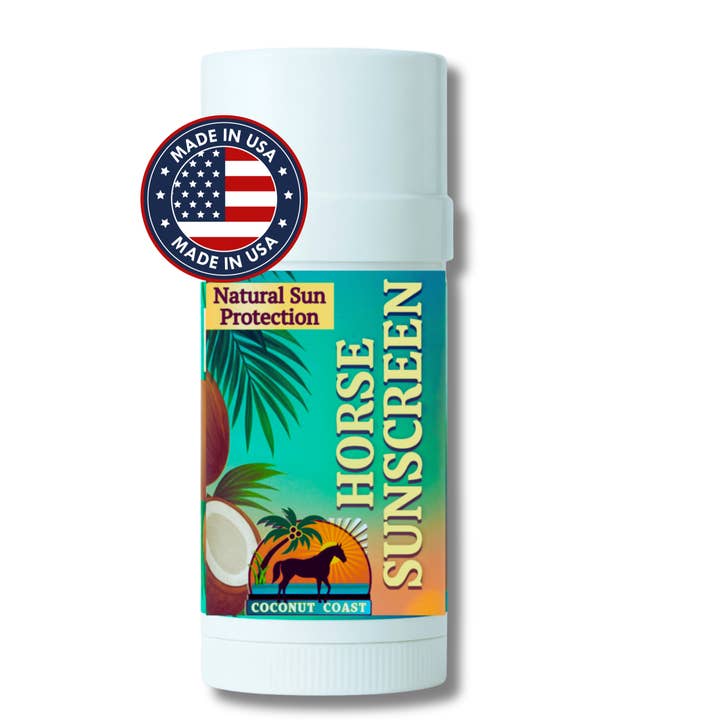 Coconut Coast Horse Sunscreen Stick – 2.2 oz (Case of 12) for wholesale by Coconut Coast