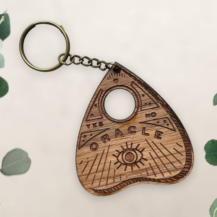 Planchette Keychain for wholesale by Bespell & Co.