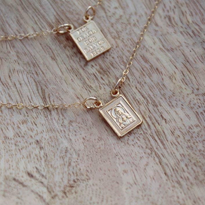 Naomi's Happy Place Shop - Wholesale Pendant/Charm Necklace - Scapular Necklace38