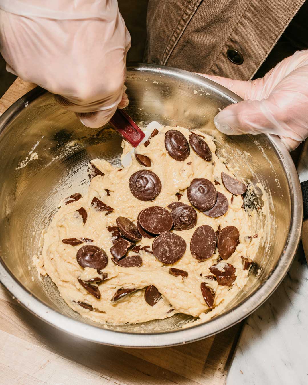 Raaka Chocolate - Wholesale Chocolate - 75% Cacao - Maple Dark Couverture - PASTILLES (10lb Bag)4