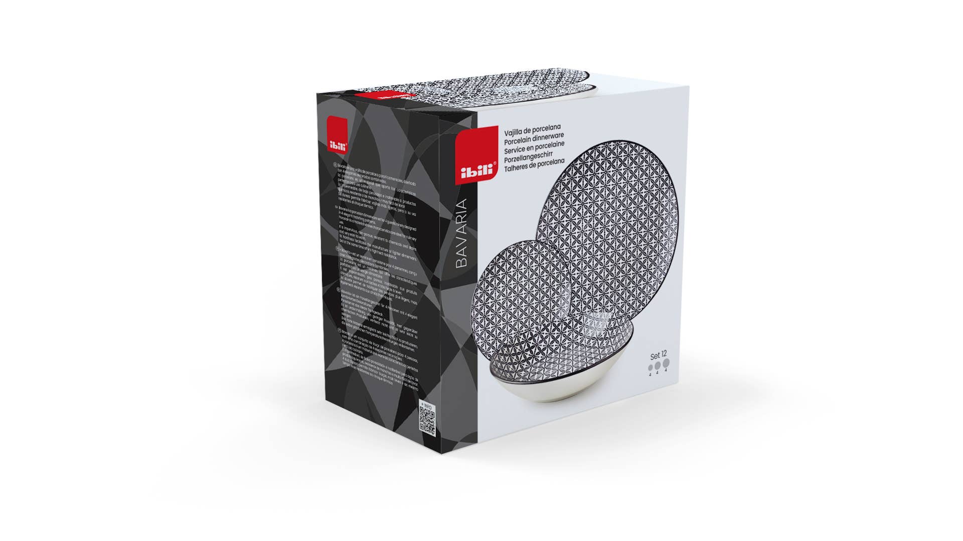 Ibili - Wholesale Dinnerware Set - Set 12 Pieces Bavaria - IBILI4