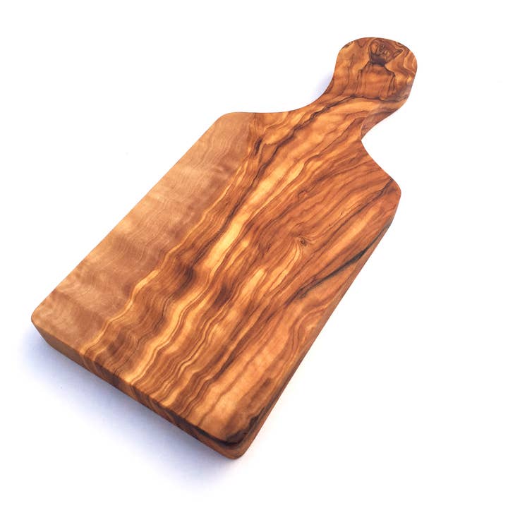 medina mood - Wholesale Cutting Board - Handmade olive wood cutting board with handle3