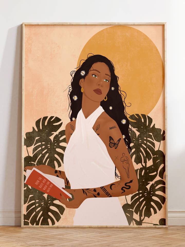 Elizabeth Art Print for wholesale by Illustrations Its Funny Howww Inc