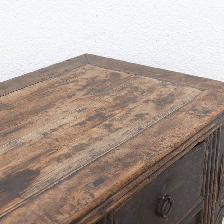 De-cor - Wholesale Cabinet - 19th Century Carved Black Altar Cabinet6