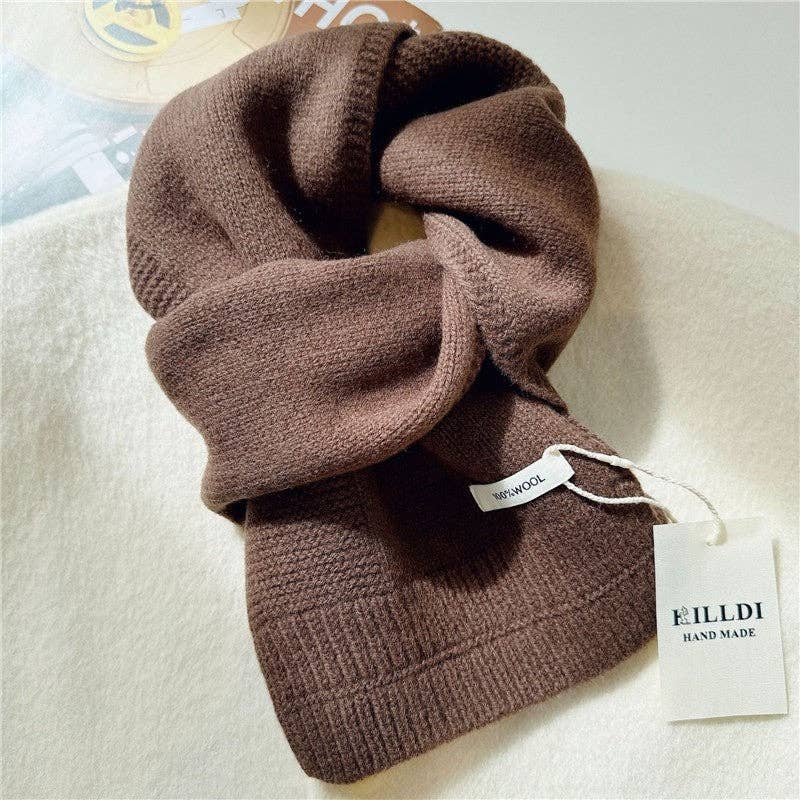 Mirazshoes WholeSale - Wholesale Scarf - Women's - Solid Color Versatile Wool Scarf1