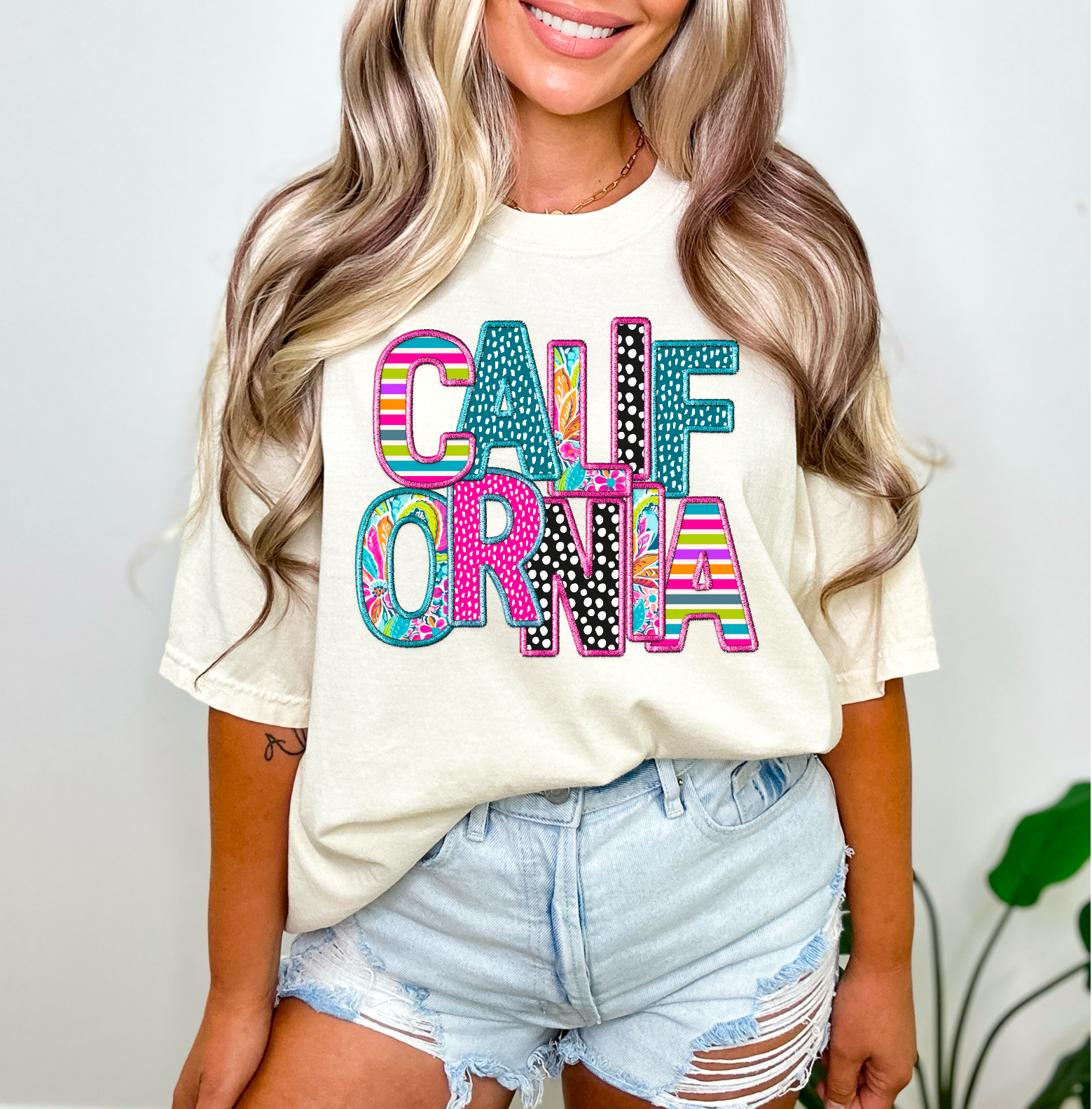 Simple Tymes - Wholesale Sublimation Transfer - Bright States Faux Embroidery DTF Print4