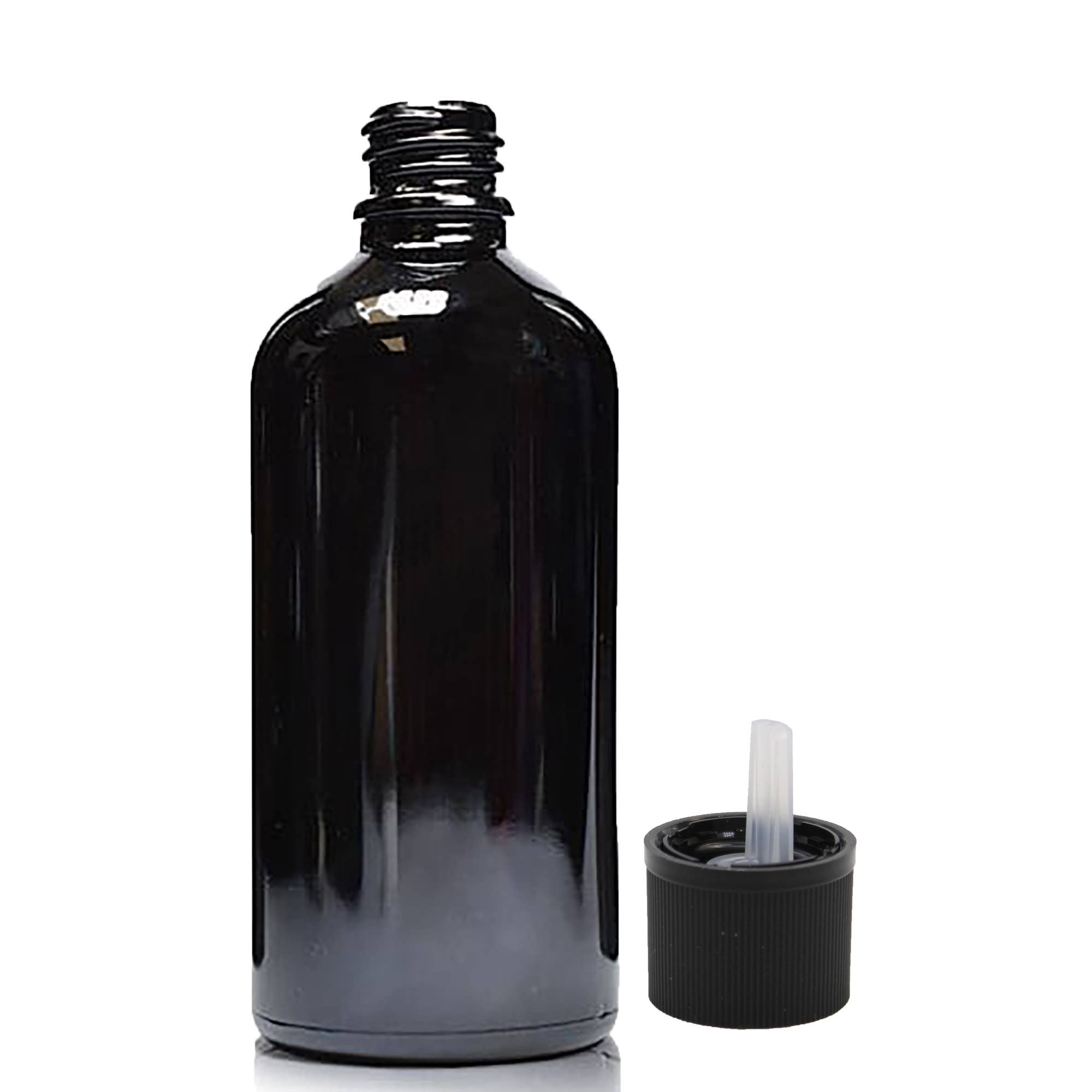 AWGifts Europe - Wholesale Essential Oil Holder - Black Dropper Bottles - 100ml3