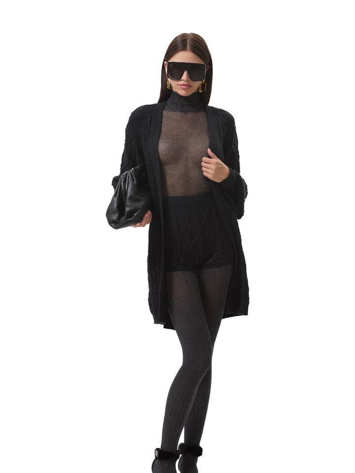 Bartow Wikkeltrui - Noir voor wholesale door AFRM