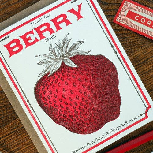 a. favorite design - Wholesale Thank You Card - Vintage Berry Seed Pack2