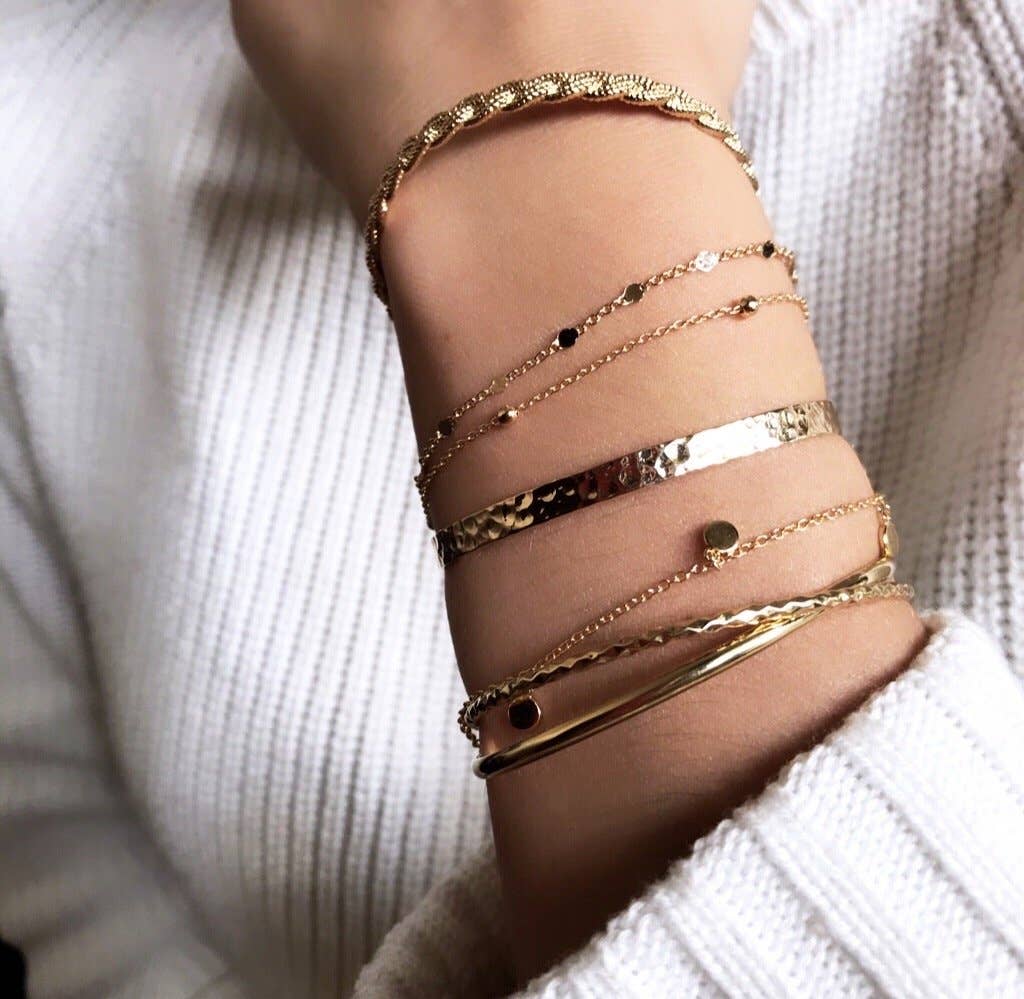 Huguette Paris - Wholesale Link & Chain Bracelet - bracelet - FLO2