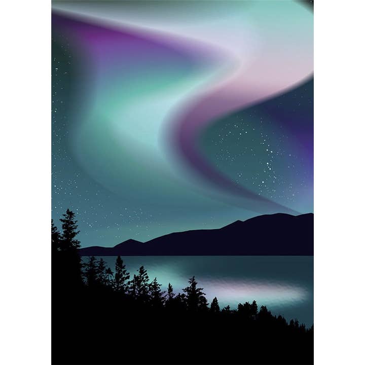 Biglietto d'auguri Aurora per la vendita all'ingrosso da parte di Natural Partners Limited