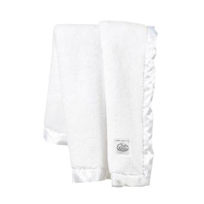 Über Baby Soft Satin Trim Receiving Blanket for wholesale by Uber Baby