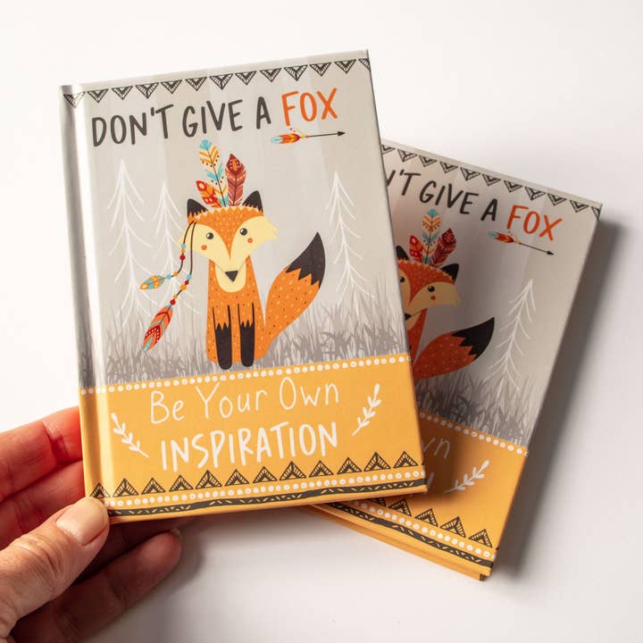 Boxer Gifts - Wholesale Book - Adult - Don't Give a Fox Gift Books - Be Your Own Inspiration