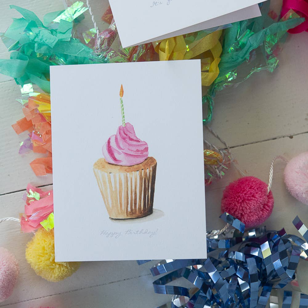 Finding Silver Pennies - Wholesale Birthday Card - Cupcake Birthday Card | Celebration Greeting Card 3