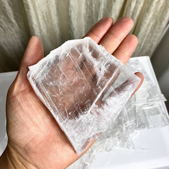 KayleeNYC - Wholesale Spiritual Stone/Crystal - 5 Lbs Natural Selenite Crystal Raw Nice Quality Healing6