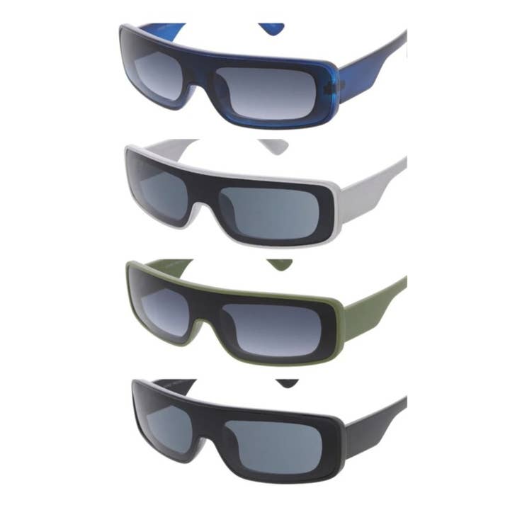 80524 Unisex Plastic Medium Rectangular Shield Frame
for wholesale by BLUELINE TRADING