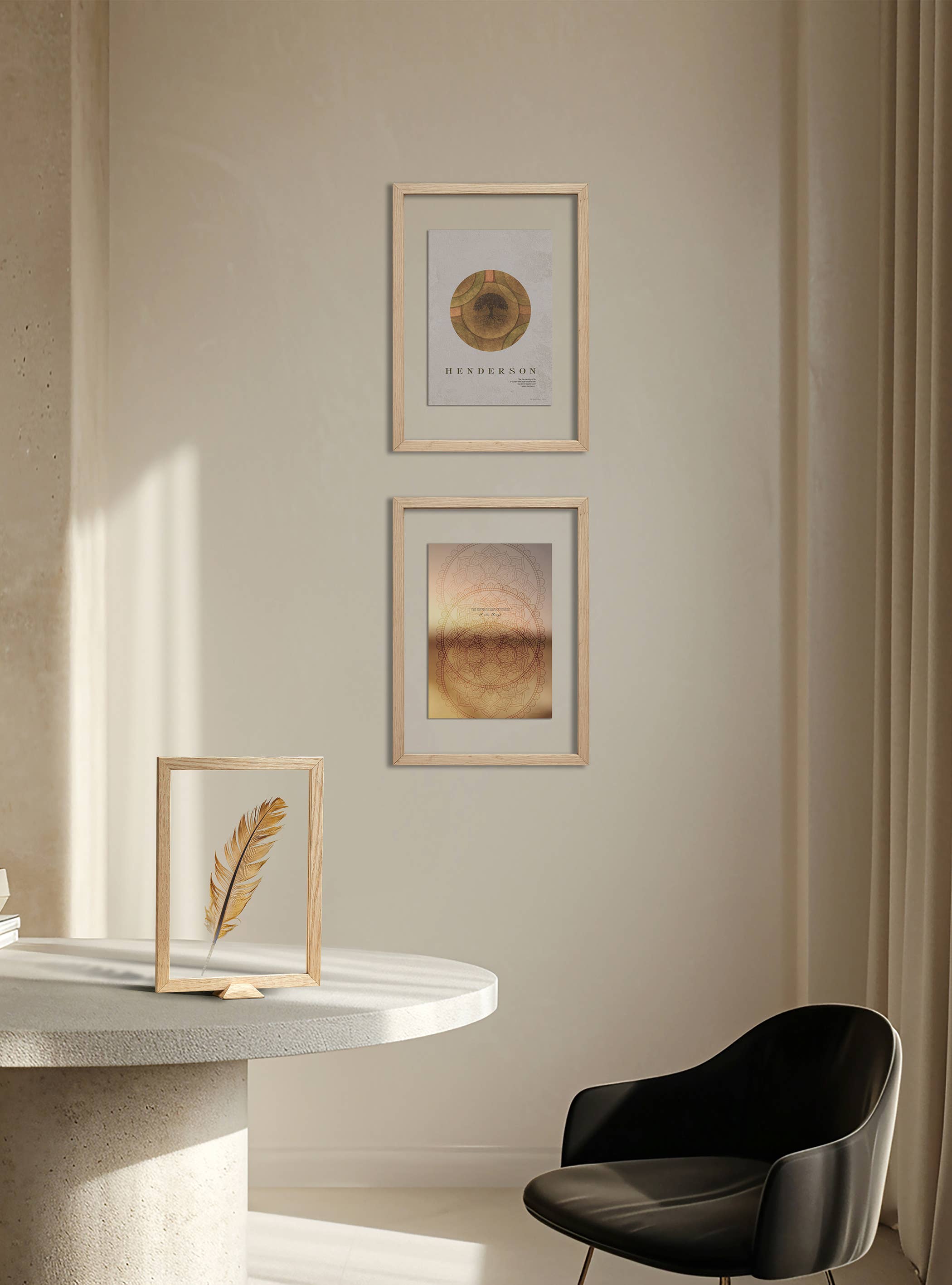 ChiCura Copenhagen - Wholesale Picture Frame - Linia Transparent Oak Frame - A43