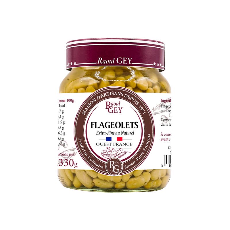 Maison RGEY - Wholesale Beans - Flageolet Extra Fine 37cl - Raoul Gey - 1189