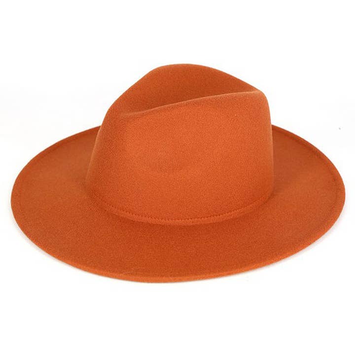 3AM BY H&D ACCESSORIES - Wholesale Fedora - Women's - Solid Panama Hat MH0125
