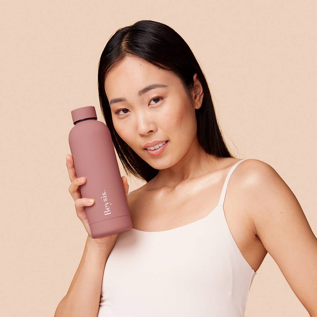 Beysis - Vente Bouteilles d'eau - Bouteille d'eau en acier inoxydable 500 ml (17 oz) à double paroi19