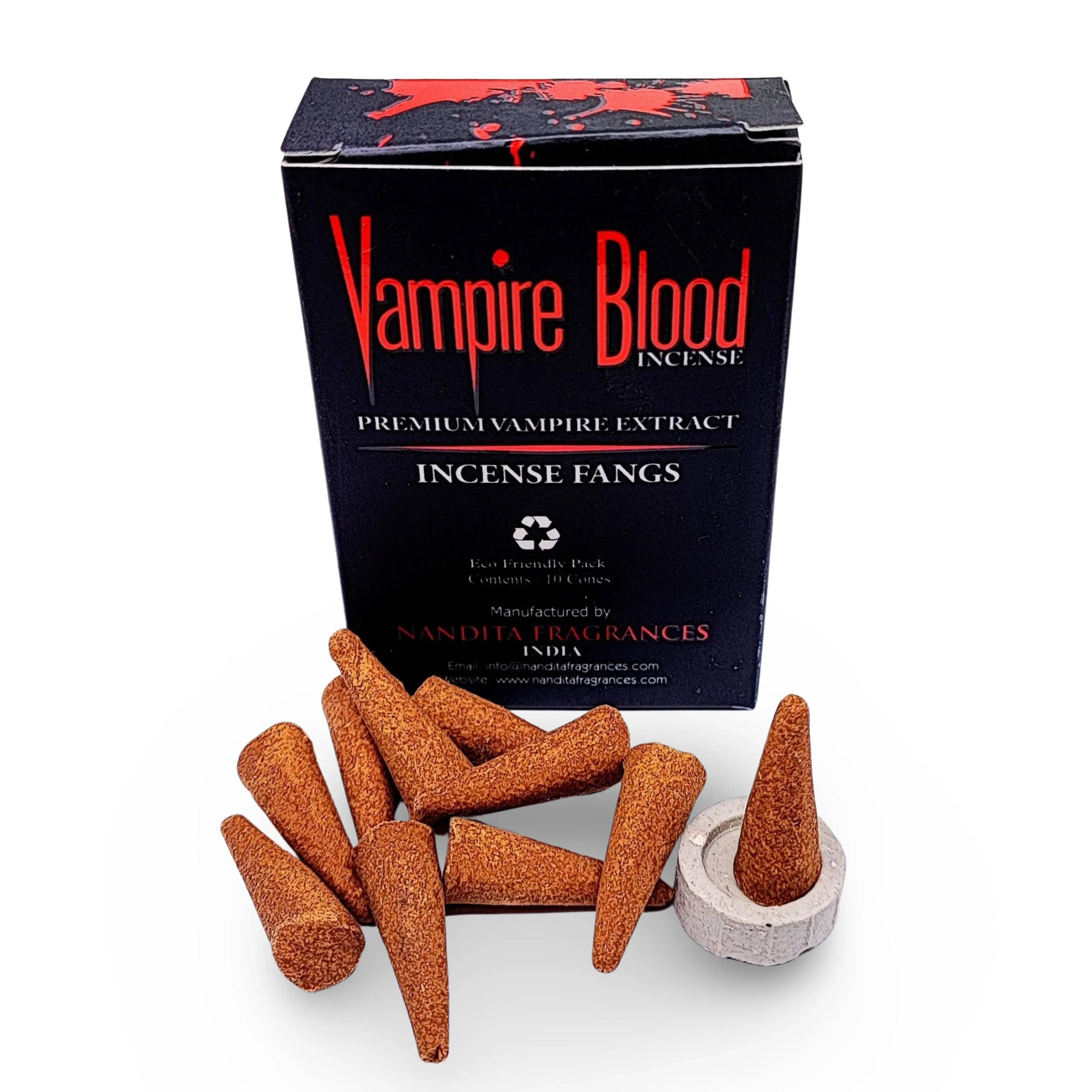 Arômes & Évasions - Wholesale Incense - Nandita -Incense Cone -Vampire Blood1