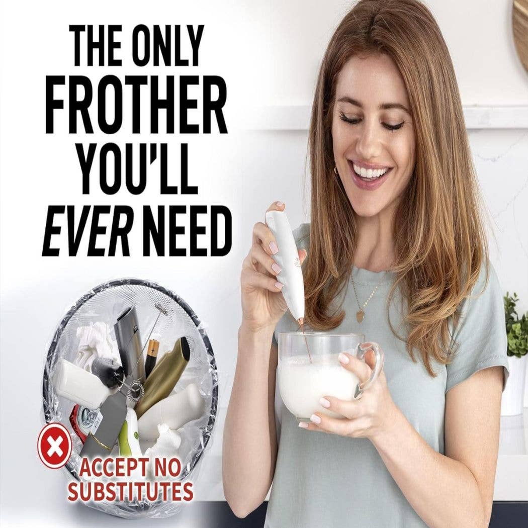 Zulay Kitchen - Wholesale Kitchen Tool/Gadget - Milk Frother for Coffee – Powerful Titanium Motor15