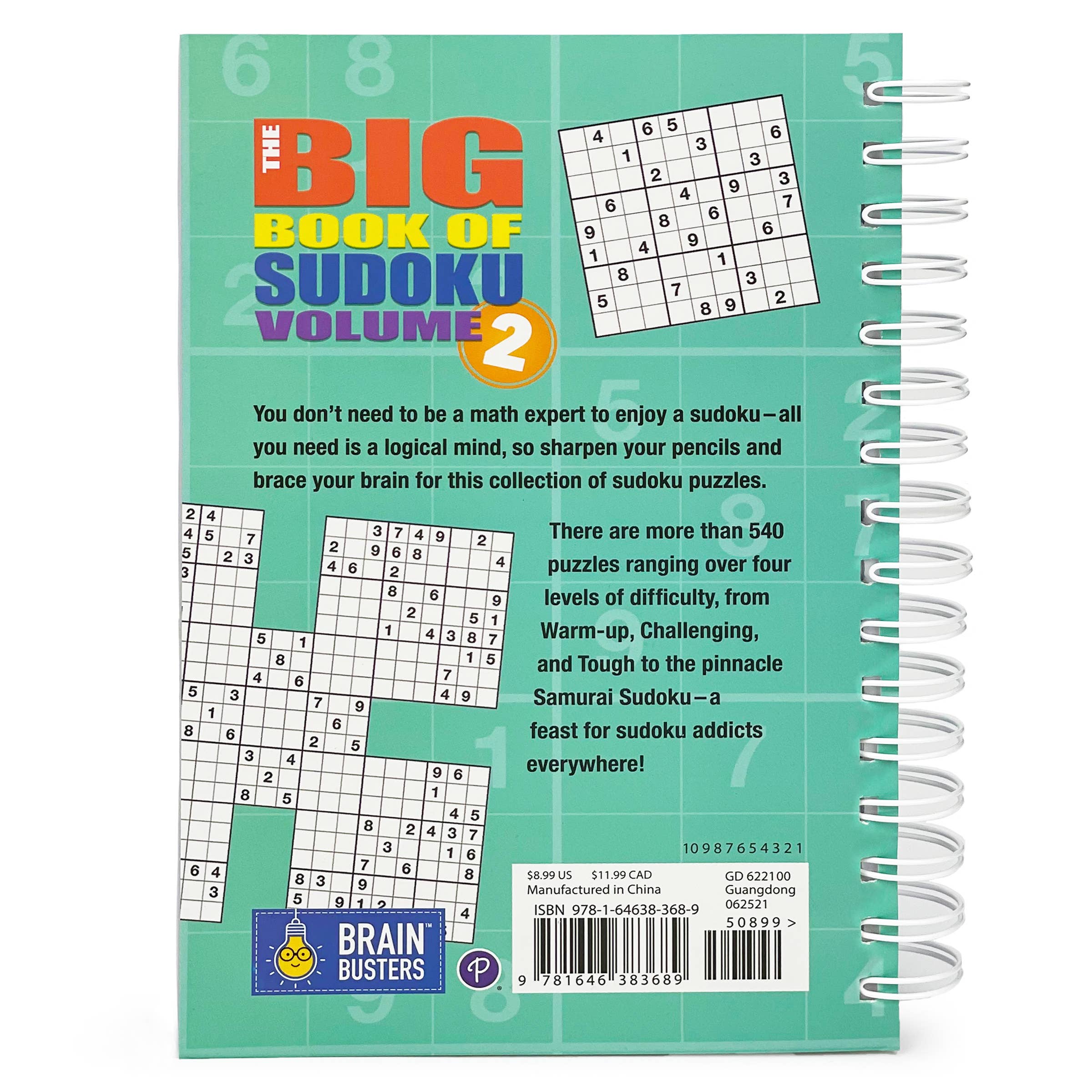 Cottage Door Press - Wholesale Puzzle - Adult - The Big Book of Sudoku: Volume 24