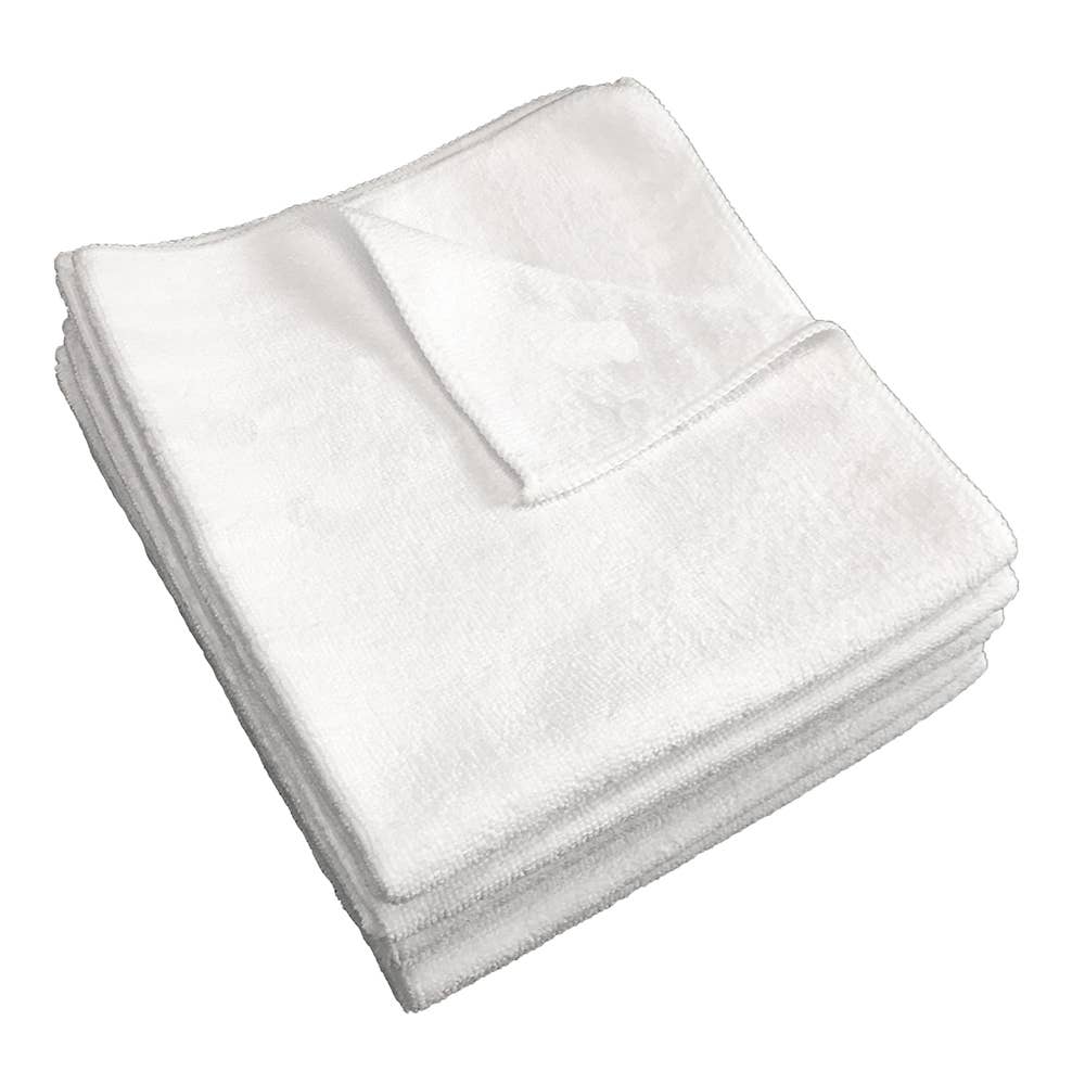 Arkwright Home - Wholesale Cleaning Cloth - Cleaning Cloths 16 x 16 - CASE of 180 - Microfiber - Colors18