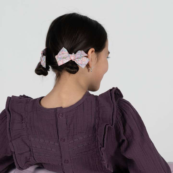 Livy Lou Collection - Wholesale Hair Bow - Kids - Michelle Liberty Pinwheel Bow