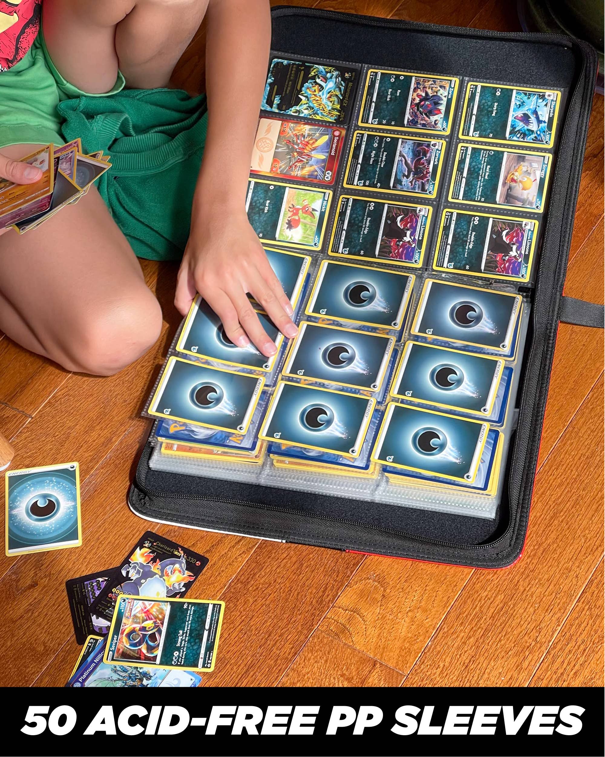 Fydelity - Wholesale Binder - Trading Card Binder | KPOP Photo Card Album | Holo Black6