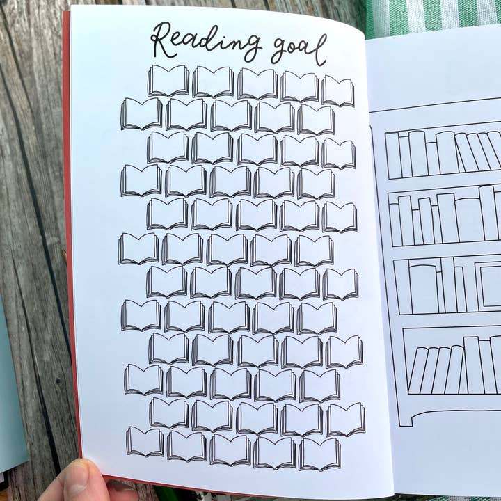 And Hope Designs - Cards, Stickers & Stationery – wholesale Journal/diary – Reading journal, pink pre-made pages book bullet journal4