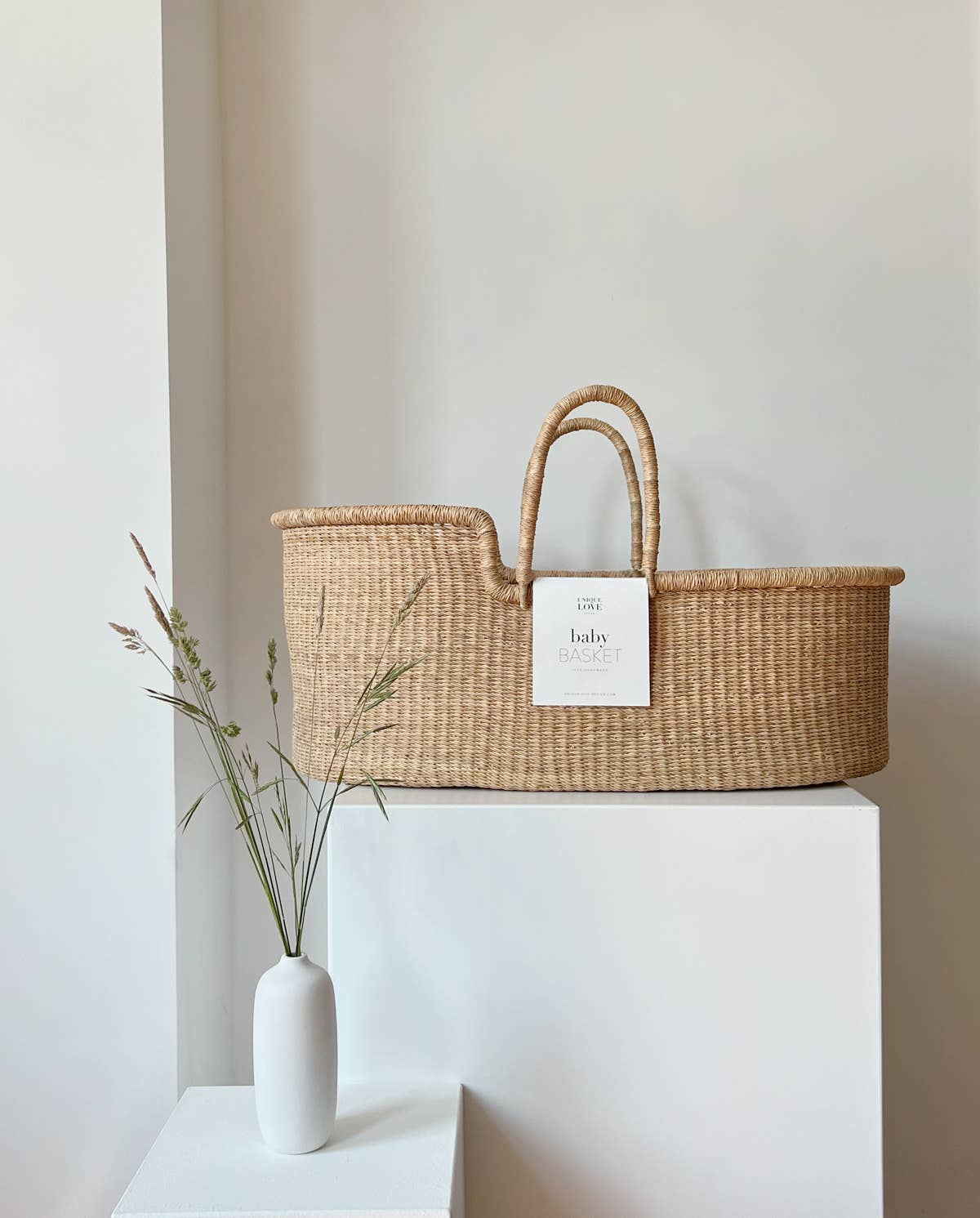 UNIQUE LOVE Design - Wholesale Bassinet - Baby - MOSES BASKET - IN HARMONY WITH NATURE - PURE NATURAL1