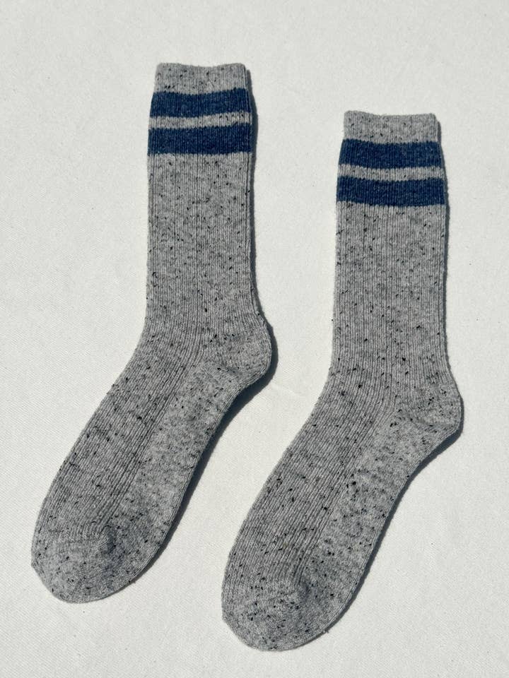 Le Bon Shoppe - Wholesale Socks - Women's - Snow Varsity Socks (wholesale)5