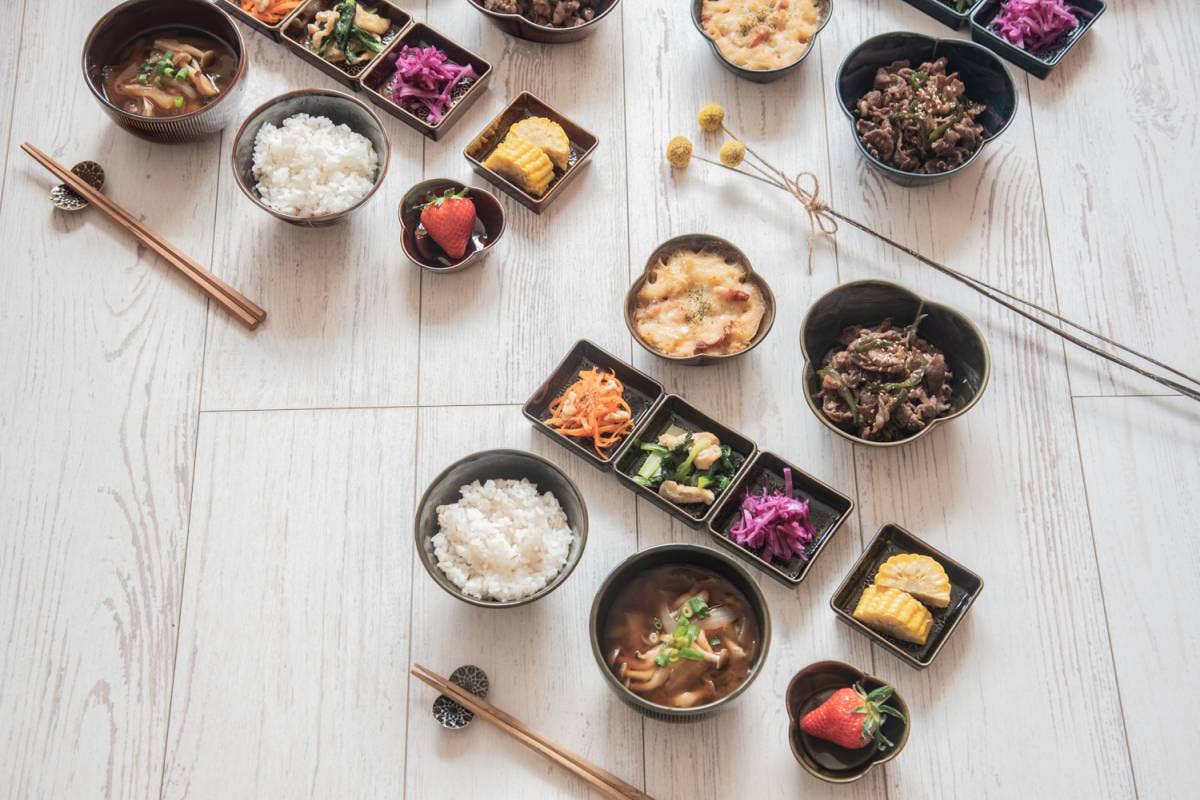 Yamani - Wholesale Bowl - Asumi 8cm Flower-Shaped Small Bowl - Navy4