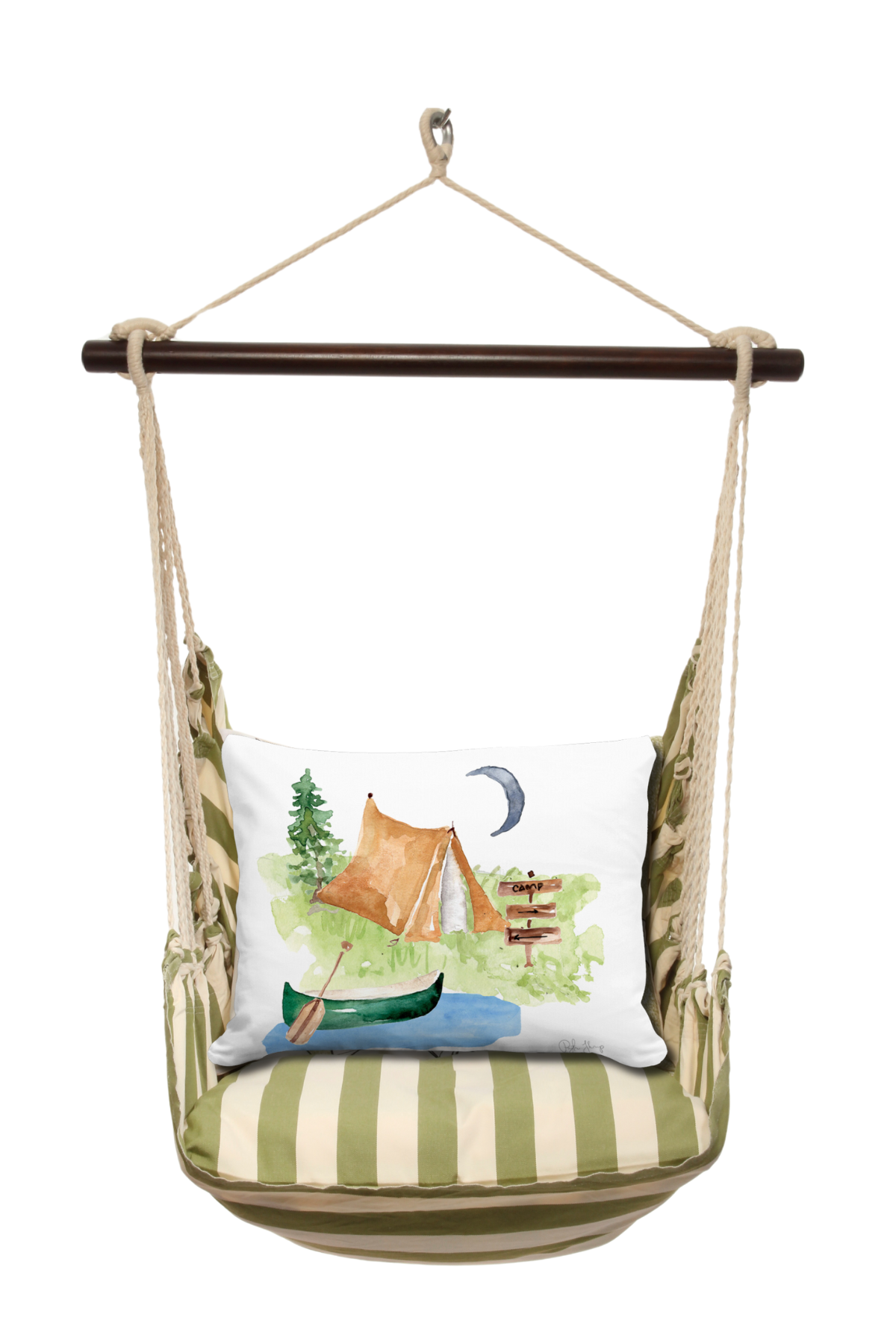 Magnolia Casual - Wholesale Swing Set - Hammock Swing 4-Piece Set indoor / outdoor - Summer Palms8
