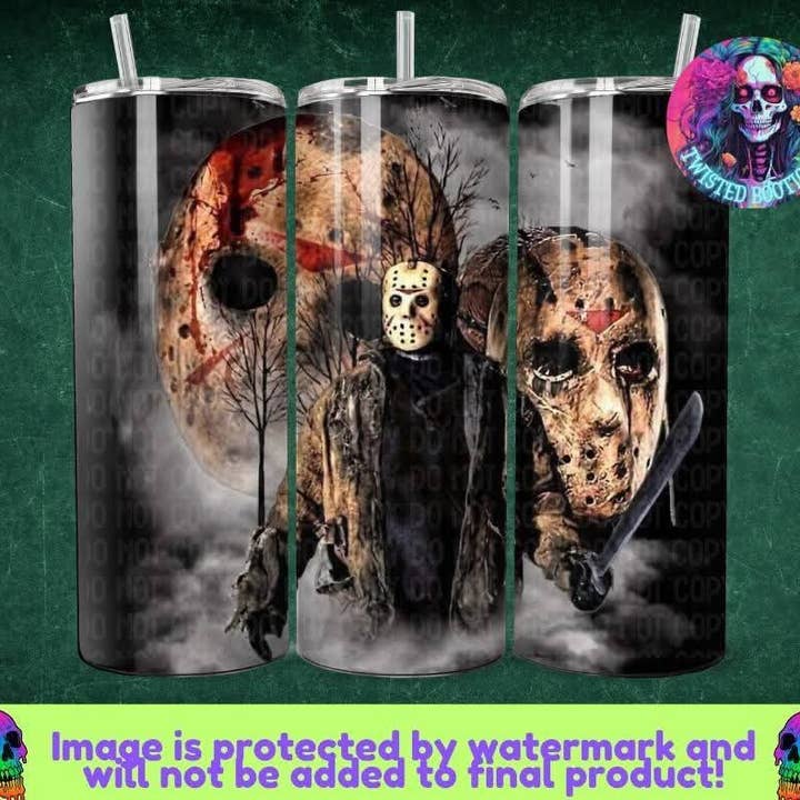 Jason Tumbler for wholesale by Twisted Bootique