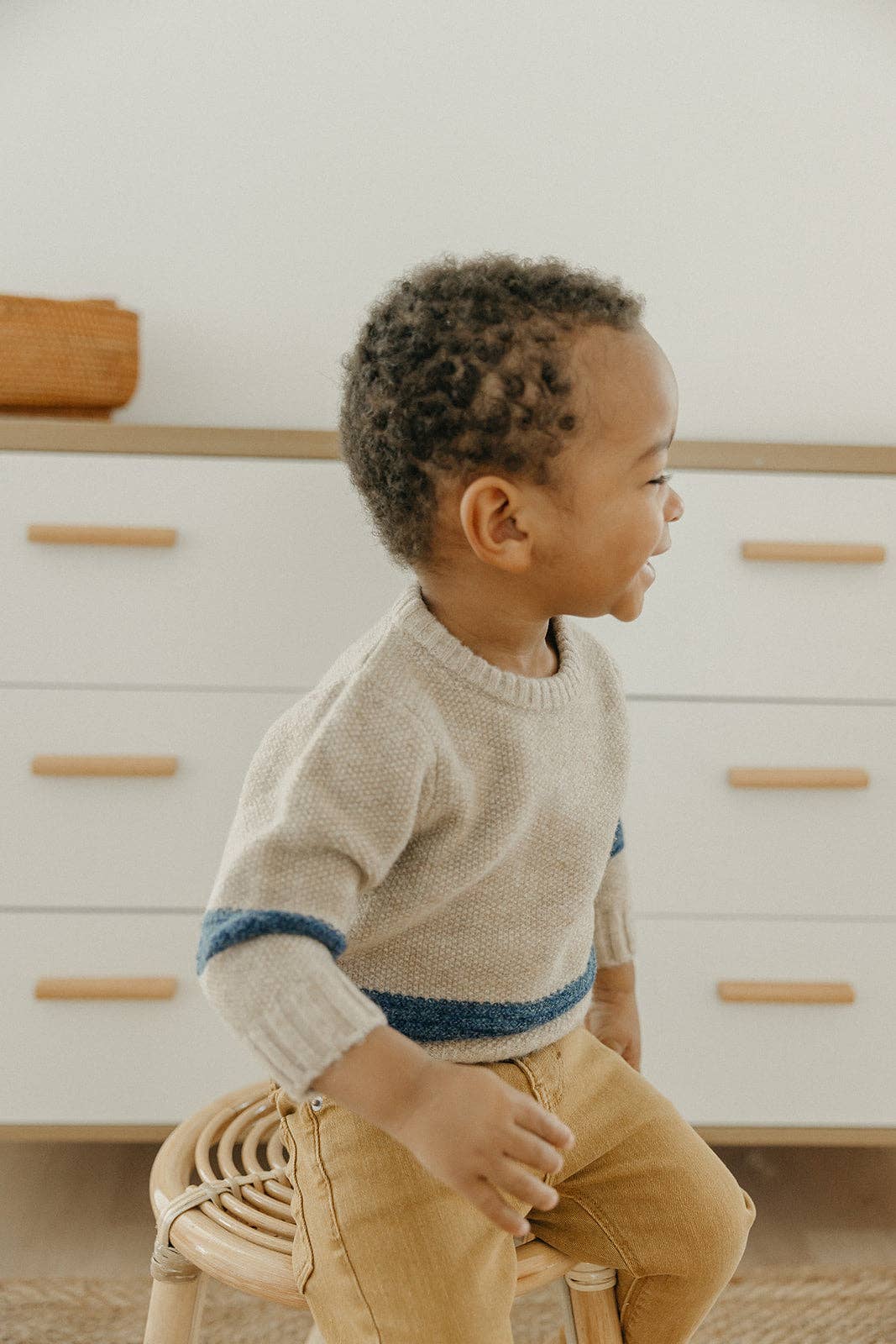 Copper Pearl - Wholesale Knit Sweater - Kids - Sweater Crew - Navy Stripe5