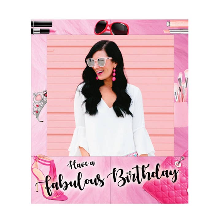 fabulous birthday selfie frame for wholesale by AAHS Enterprises