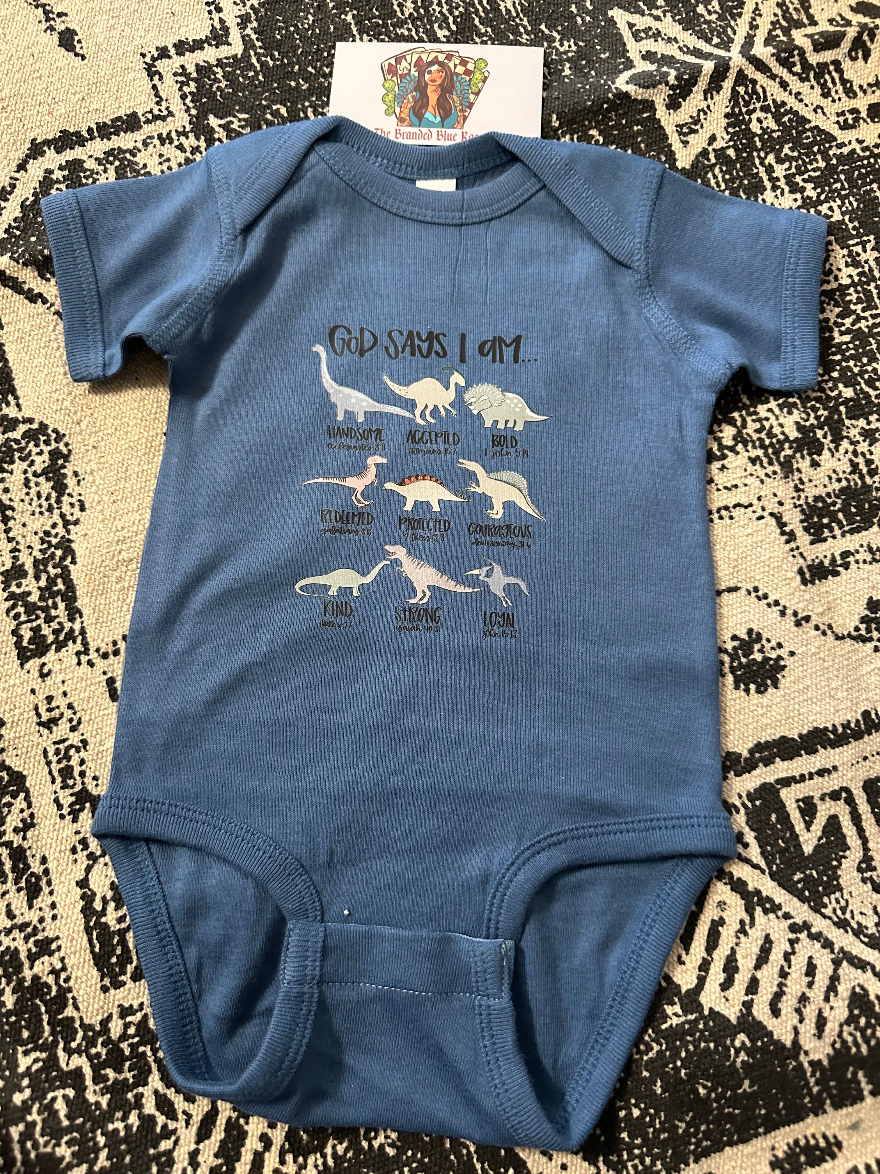 The Branded Blue Roan - Wholesale Bodysuit (Non-Footed) - Baby - Baby Boy Collection Kids Onesie4