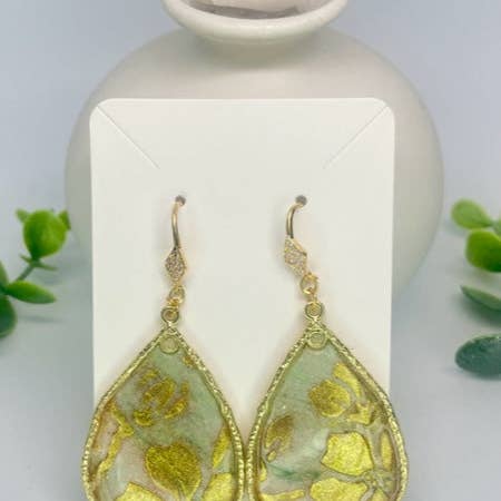 Spring gold/green shimmer large for wholesale by WEARABLES BY B LLC