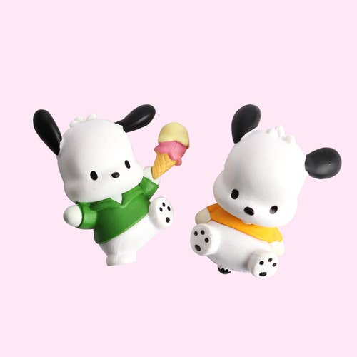 K_Wonderland - Wholesale Figurine Toy - Kids - Sanrio Pochacco Picnic Theme Collectable Mystery FigureCharm