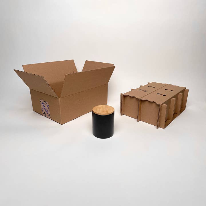 Boîte d'expédition 6 gobelets en céramique moderne™ pour la vente par Flush Packaging