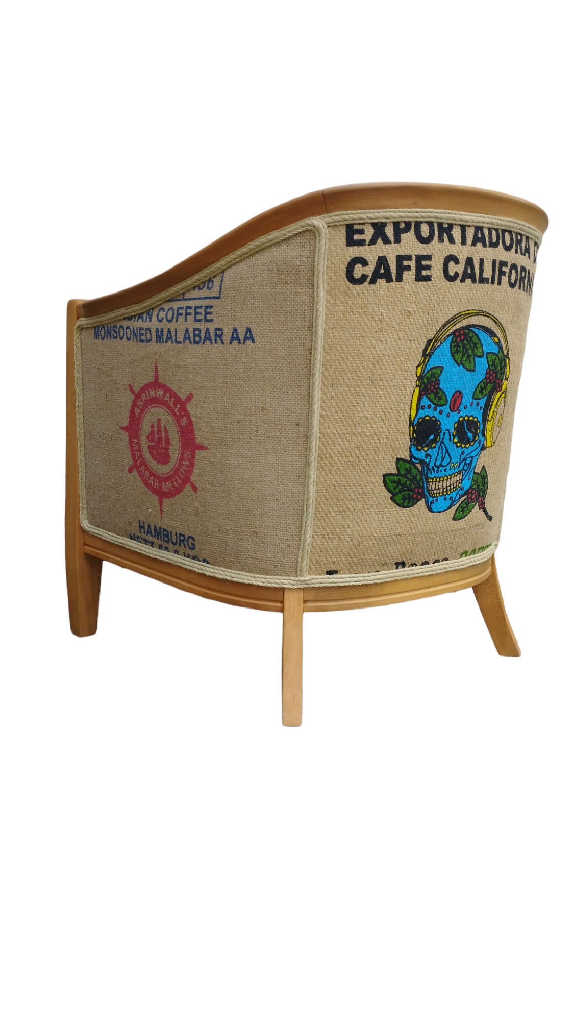 CAFFAHHAUS - Vente Chaises - Fauteuil décoratif vintage de la collection « CAFE O MUERTE »1