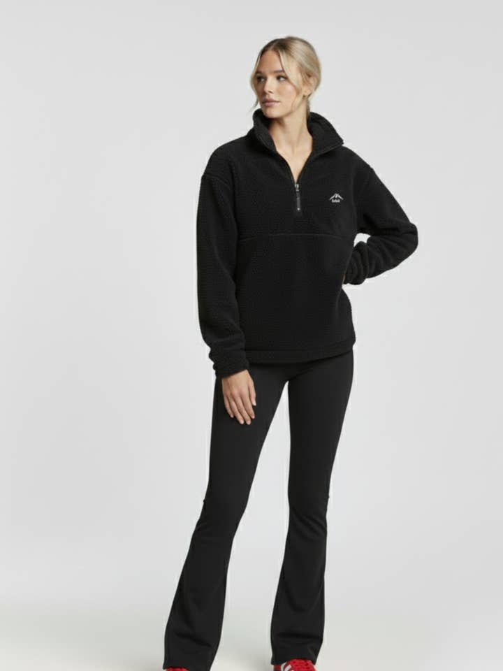 The Peak Fleece In Black for wholesale by USCO